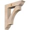 Ekena Millwork Westlake Traditional Smooth Bracket w/ Offset Brace, Douglas Fir, 7 1/2"W x 32"D x 36"H BKT0806X32X36WTL01SDF - alternate 1